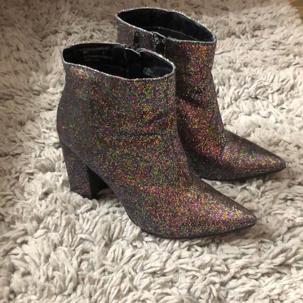 Glitter boots